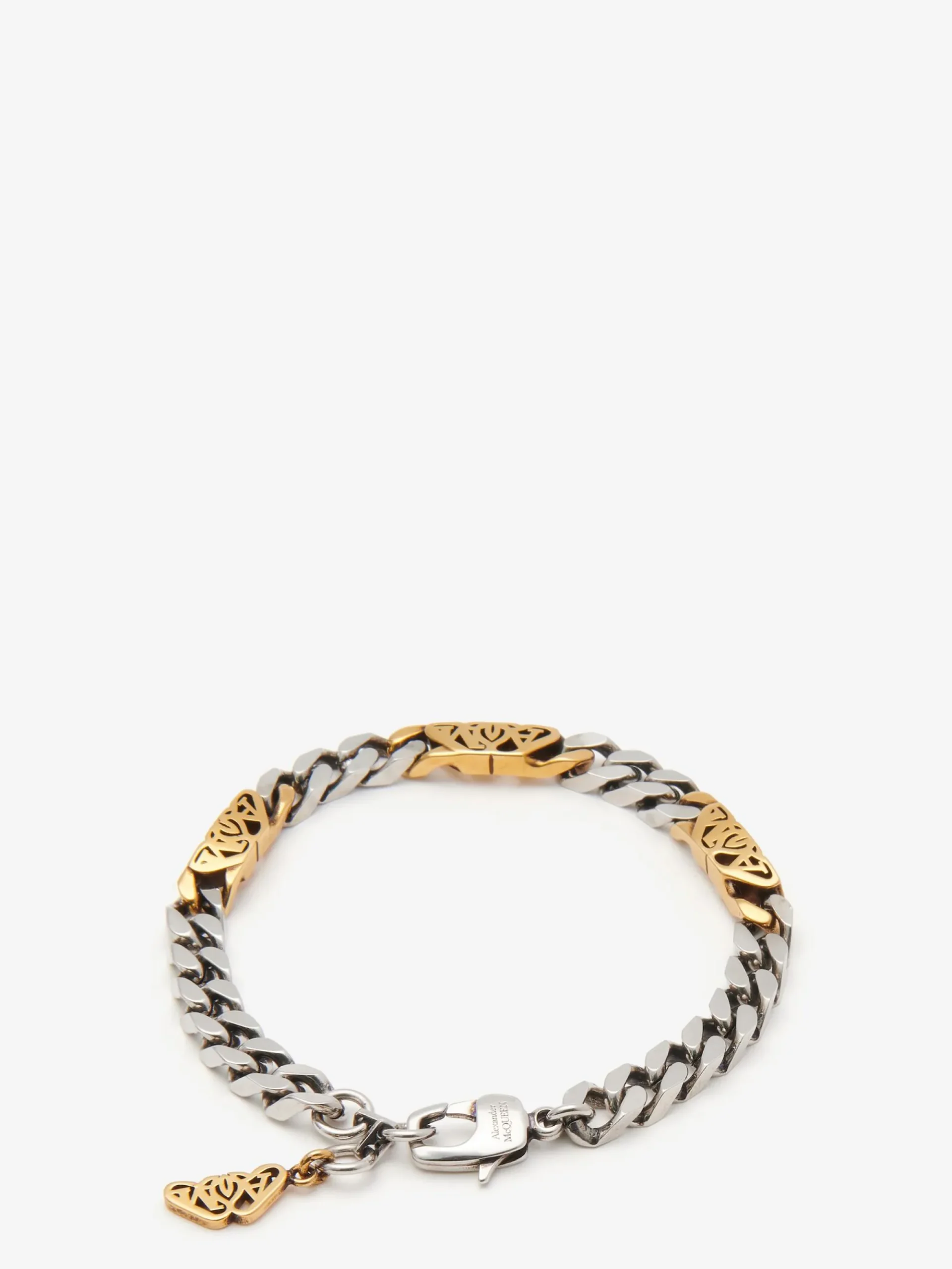 Men's Seal Logo Chain Bracelet in >Alexander McQueen Clearance