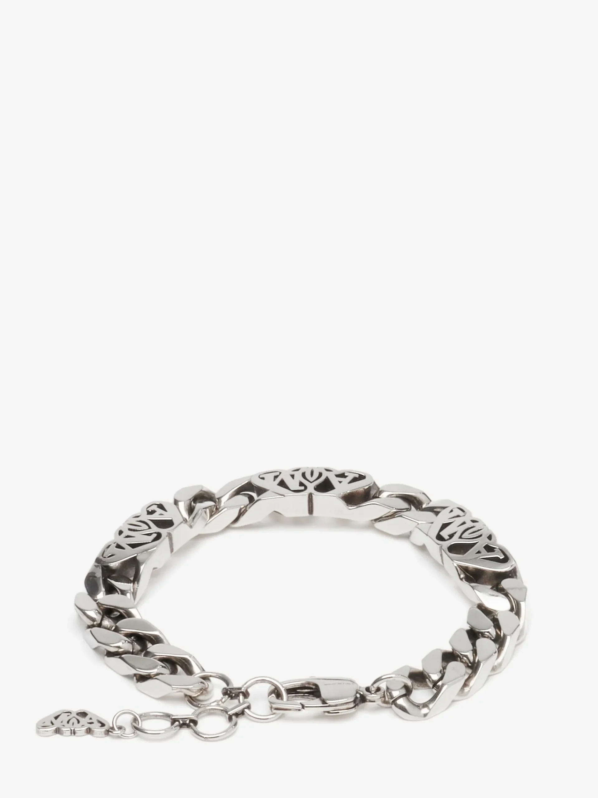Men's Seal Logo Chain Bracelet in >Alexander McQueen Sale
