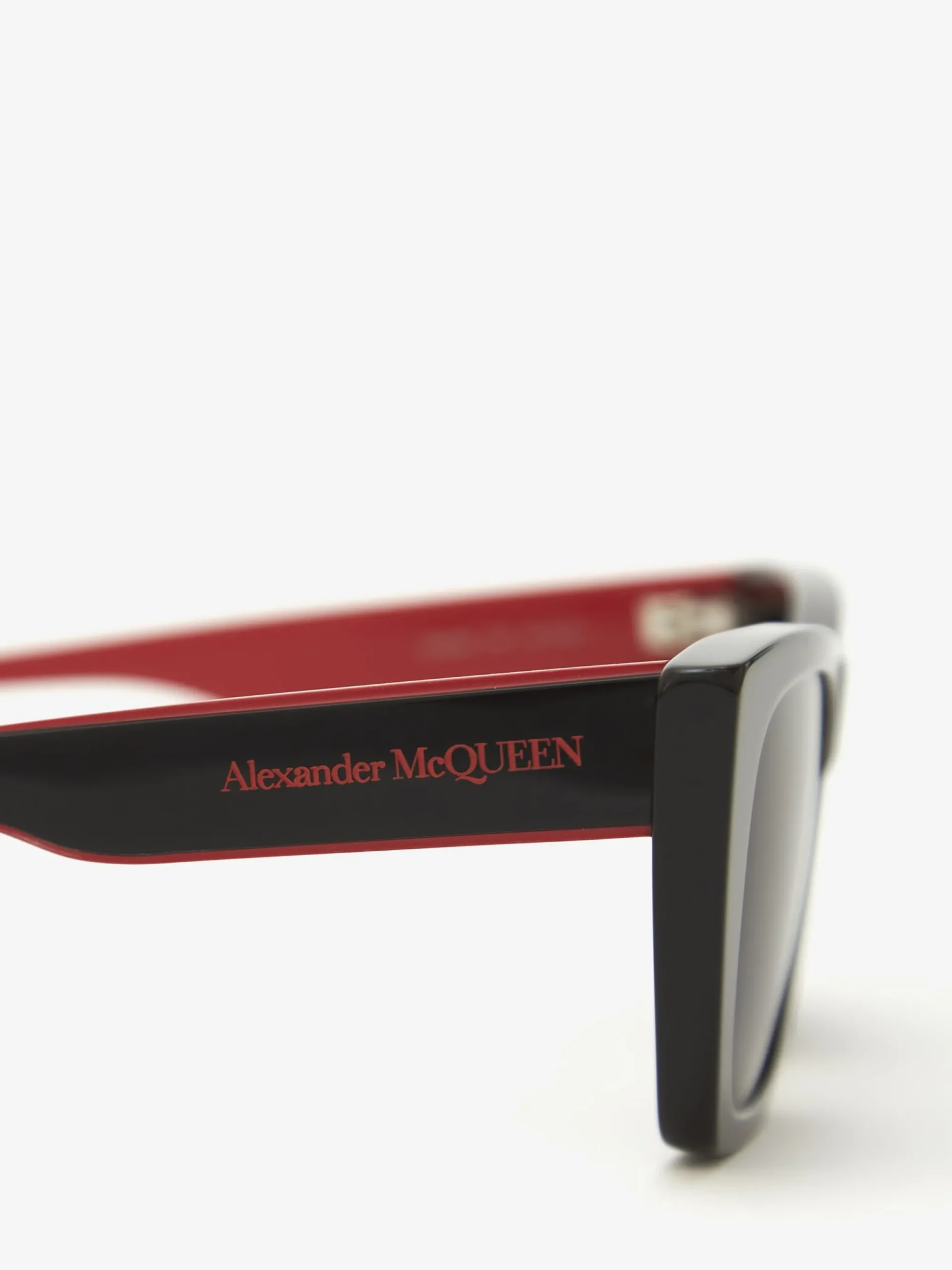 Men's Selvedge Cat-eye Sunglasses in >Alexander McQueen Store