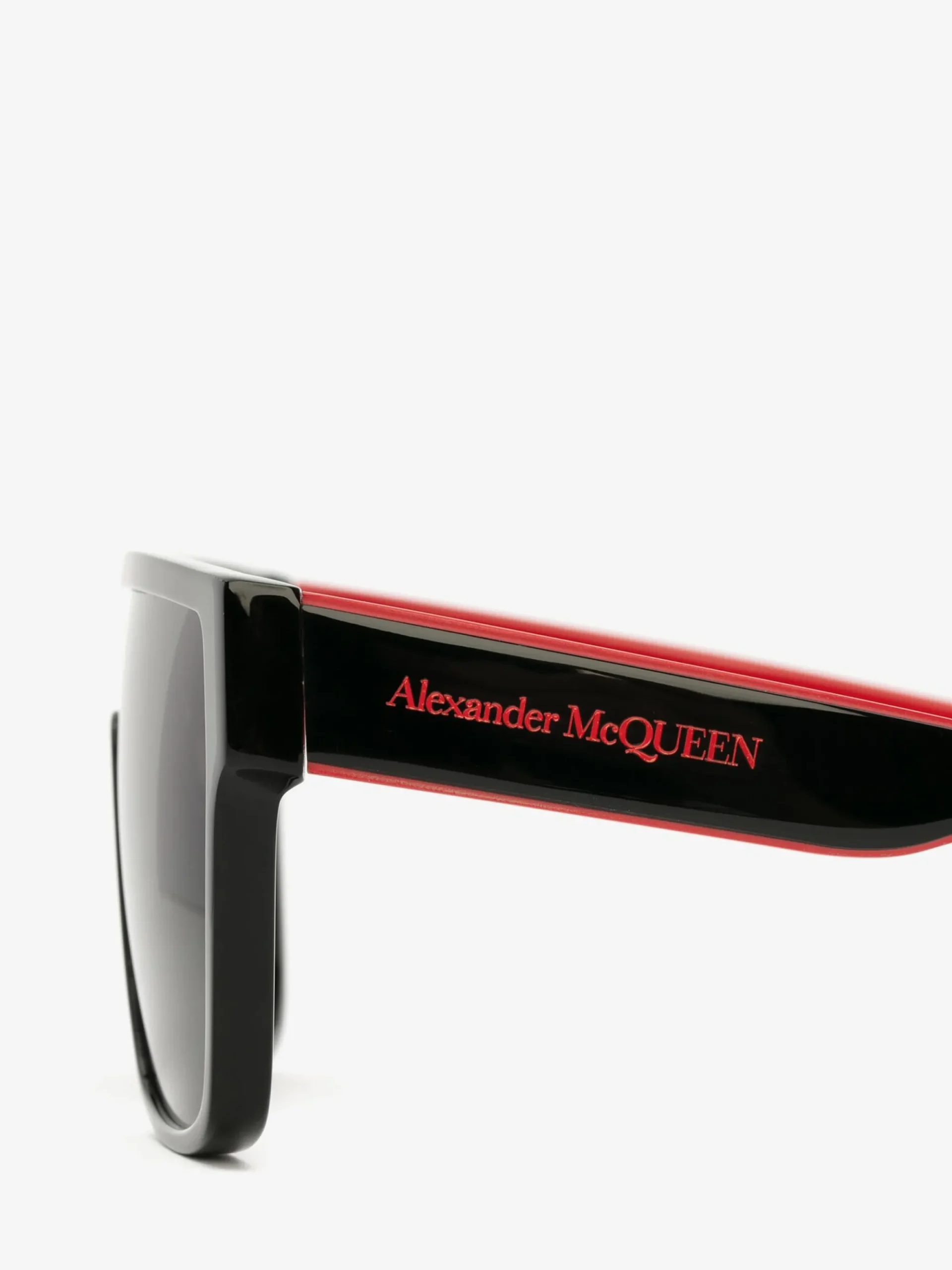Men's Selvedge Oversized Mask Sunglasses in >Alexander McQueen Discount