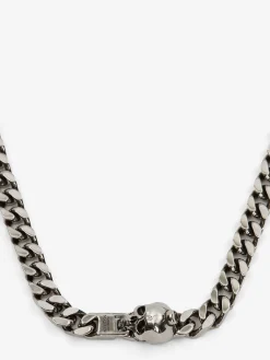 Men's Skull Chain Necklace in ><noscript><img width=