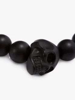 Men's Skull Multi Beaded Bracelet in ><noscript><img width=