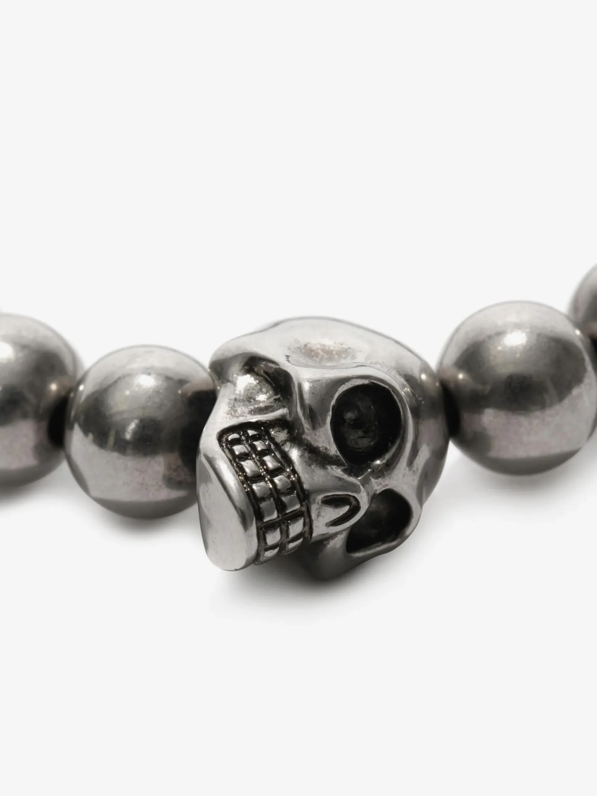 Men's Skull Multibeaded Bracelet in >Alexander McQueen Sale