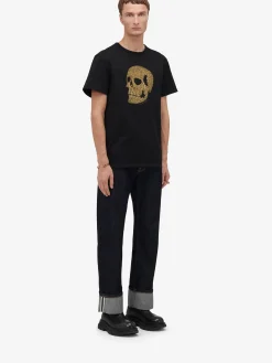 Men's Skull T-shirt in ><noscript><img width=