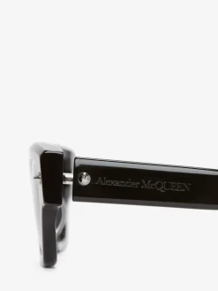 Men's Spike Studs Rectangular Sunglasses in ><noscript><img width=