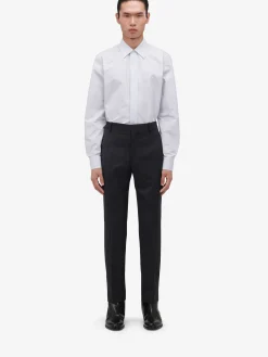 Men's Tailored Cigarette Trousers in >Alexander McQueen Best Sale