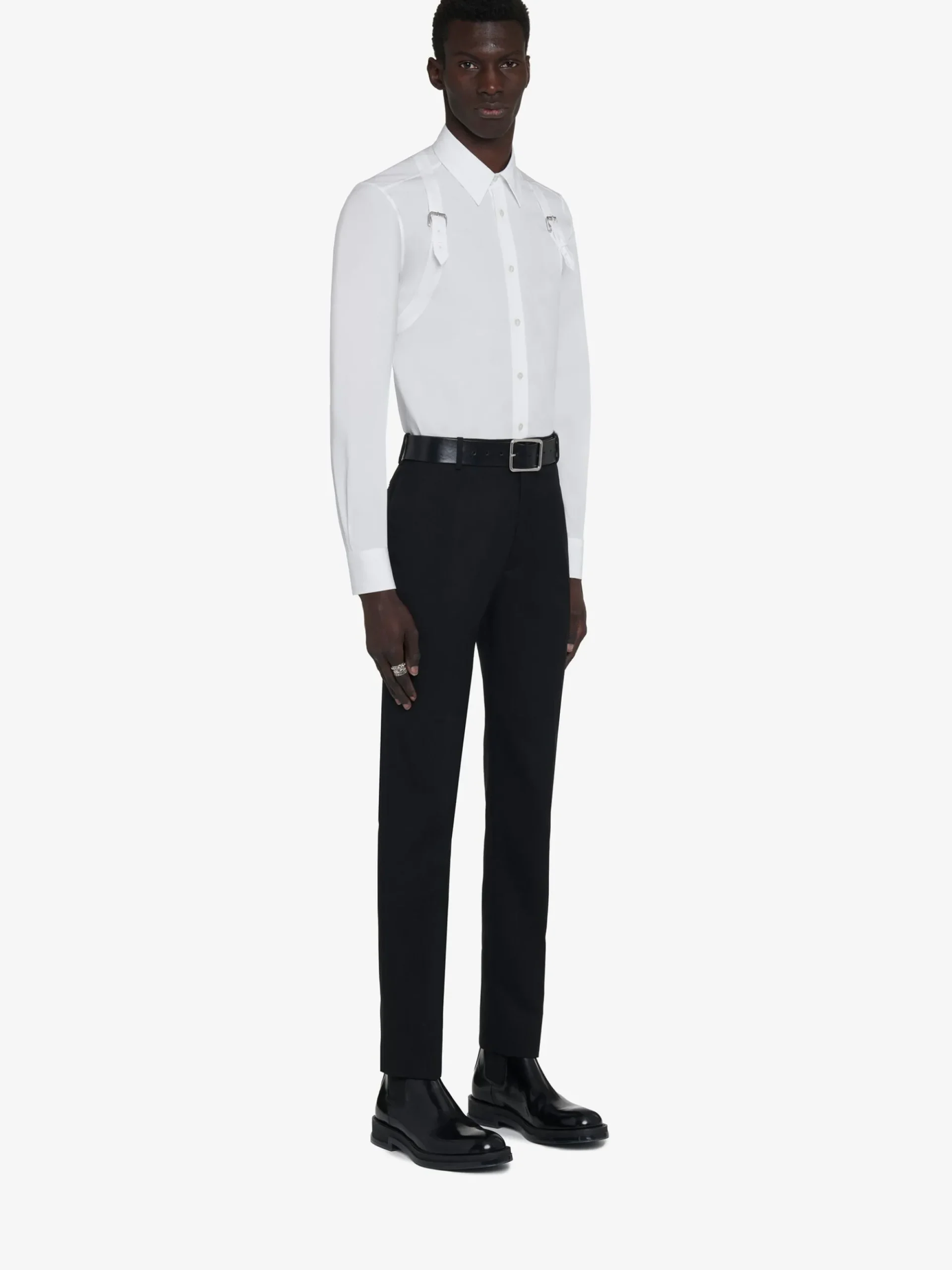 Men's Tailored Cigarette Trousers in >Alexander McQueen Flash Sale
