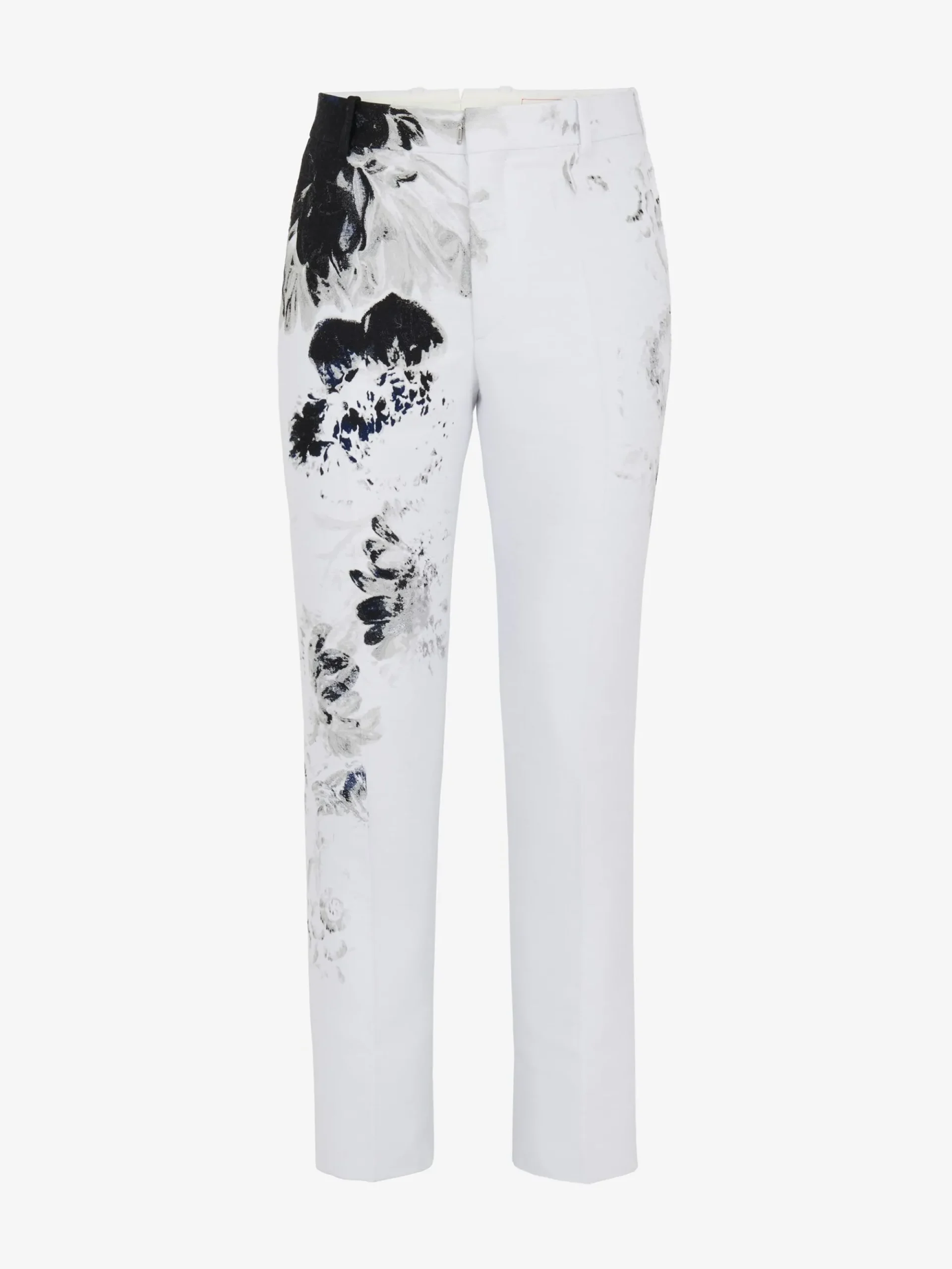 Men's Tailored Cigarette Trousers in >Alexander McQueen Fashion