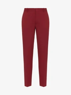 Men's Tailored Cigarette Trousers in >Alexander McQueen Outlet