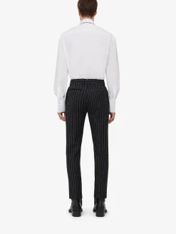 Men's Tailored Cigarette Trousers in ><noscript><img width=