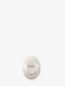 Men's The Faceted Stone Ring in >Alexander McQueen Hot