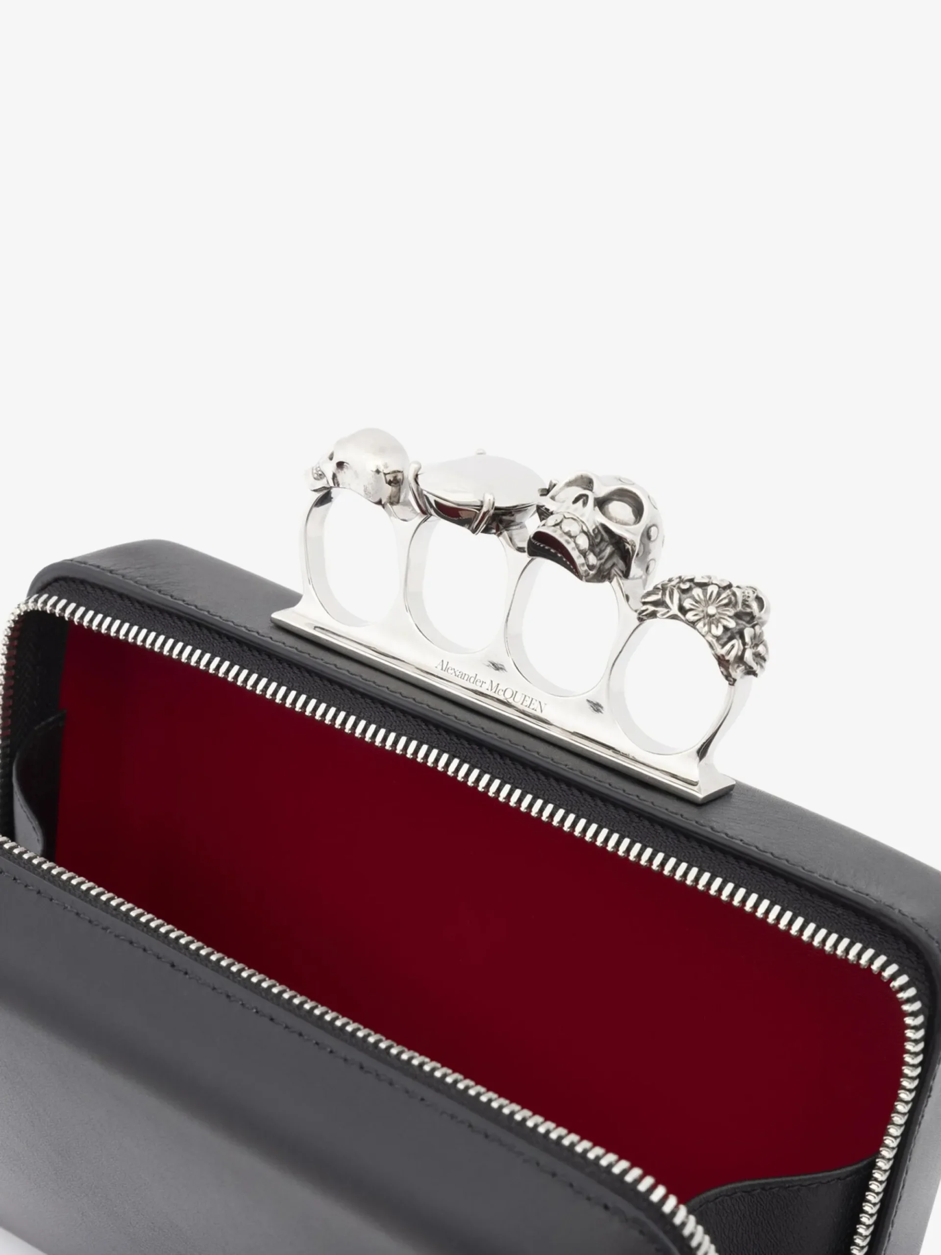 Men's The Knuckle Twisted Clutch in >Alexander McQueen Best Sale
