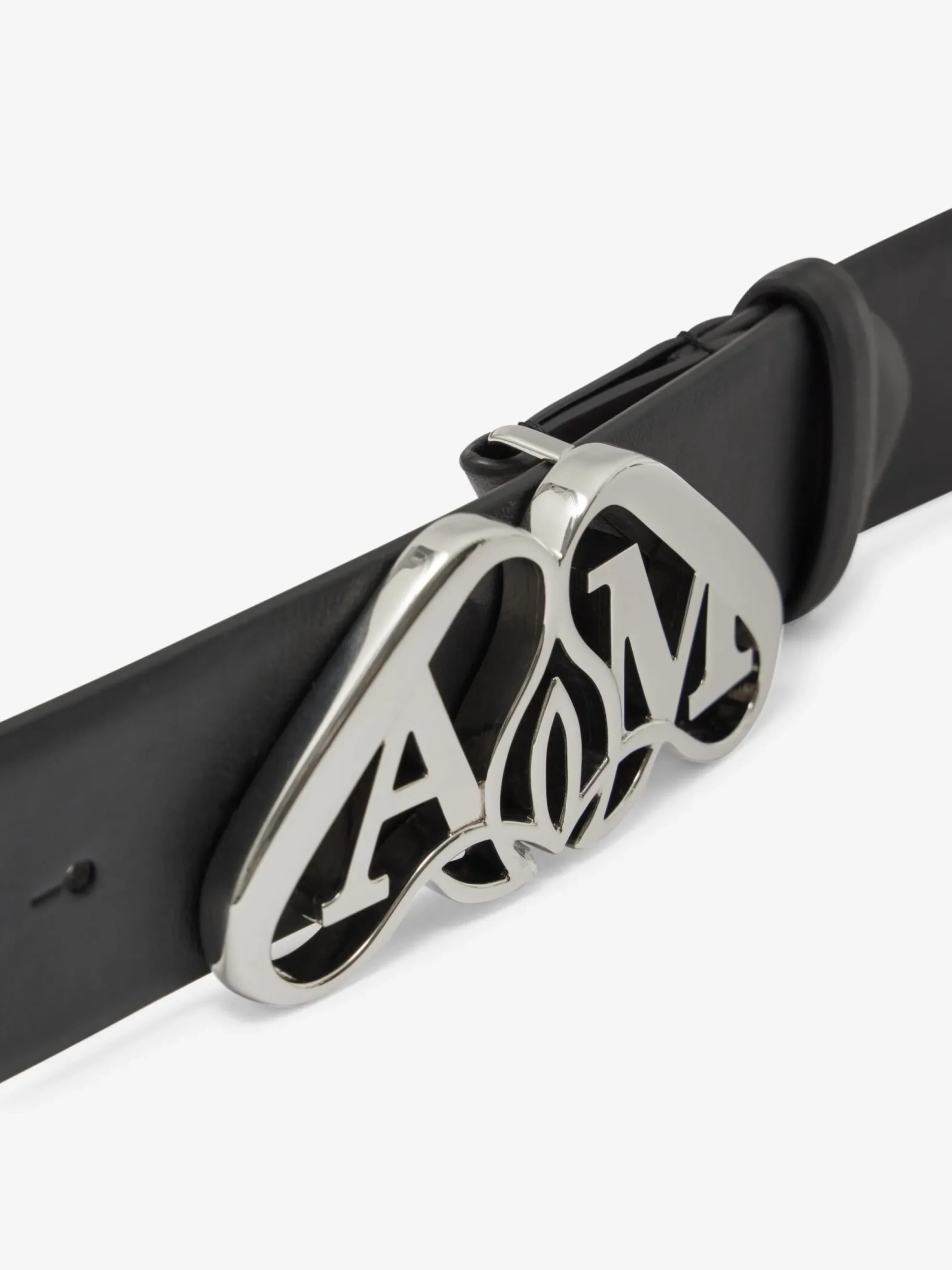 Men's The Seal Belt in >Alexander McQueen Fashion