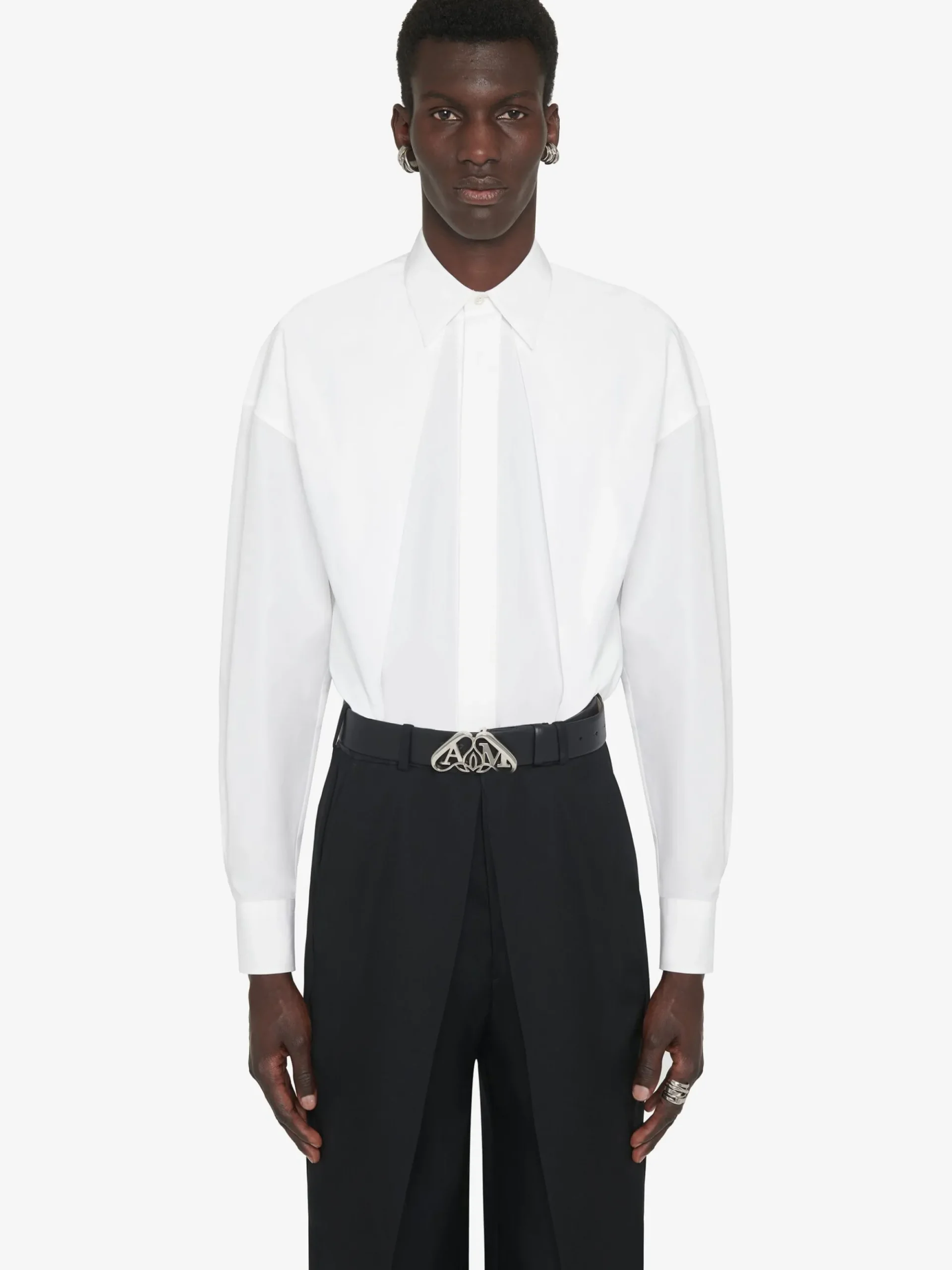Men's The Seal Belt in >Alexander McQueen Fashion