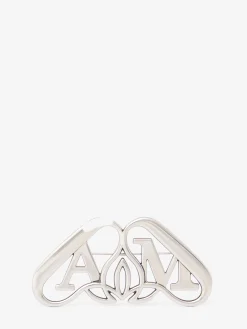 Men's The Seal Brooch in >Alexander McQueen Fashion