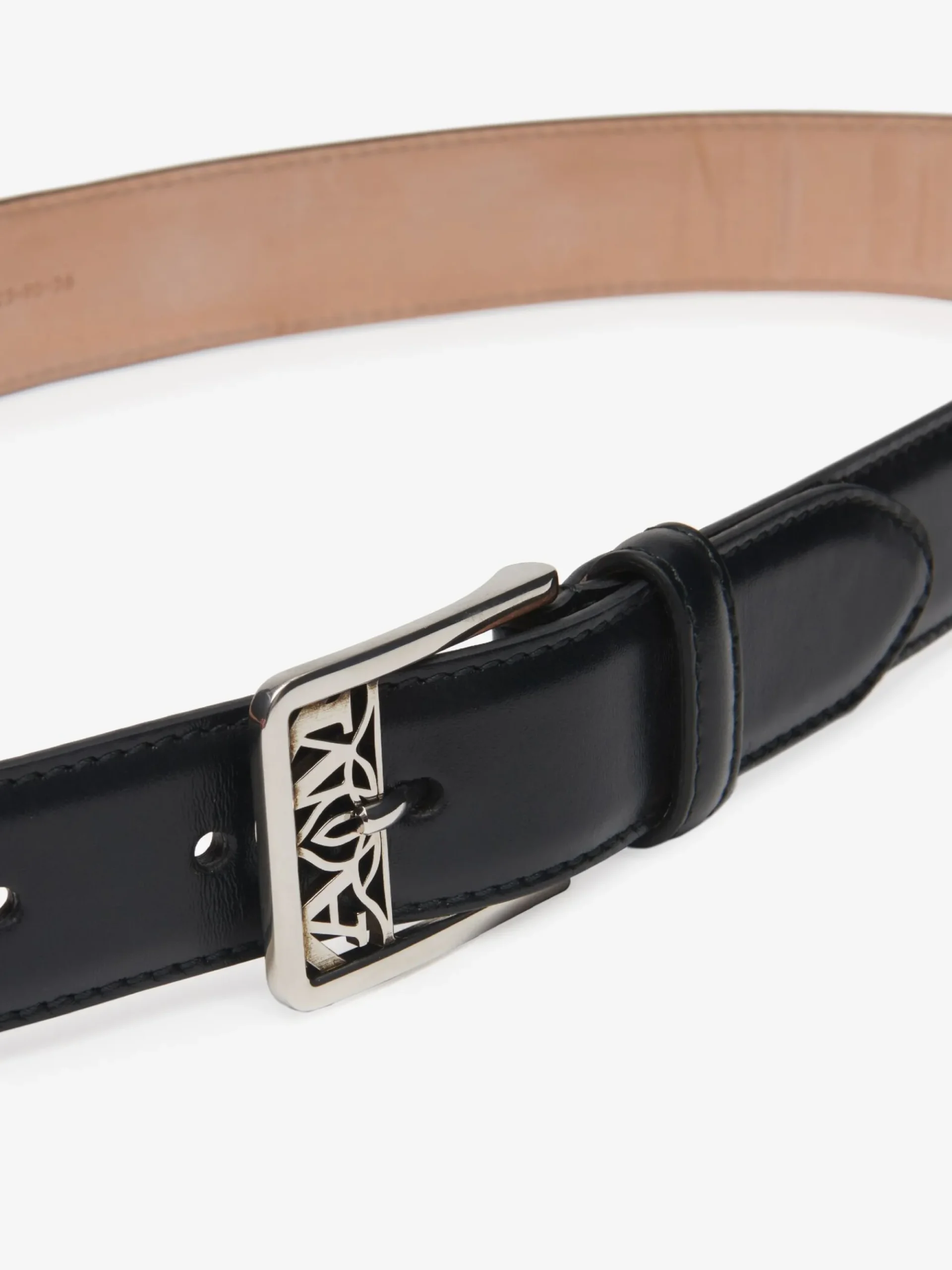 Men's The Seal Buckle Belt in >Alexander McQueen Flash Sale