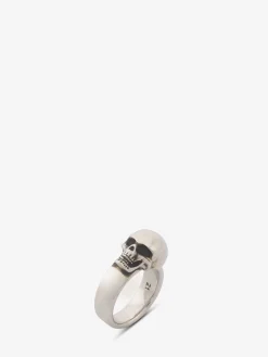 Men's The Side Skull Ring in ><noscript><img width=