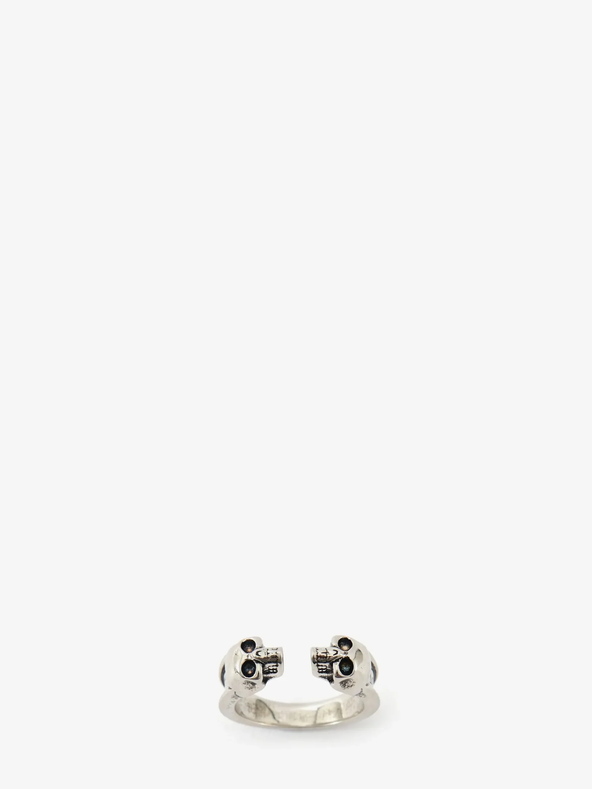 Men's Twin Skull Ring in >Alexander McQueen Sale