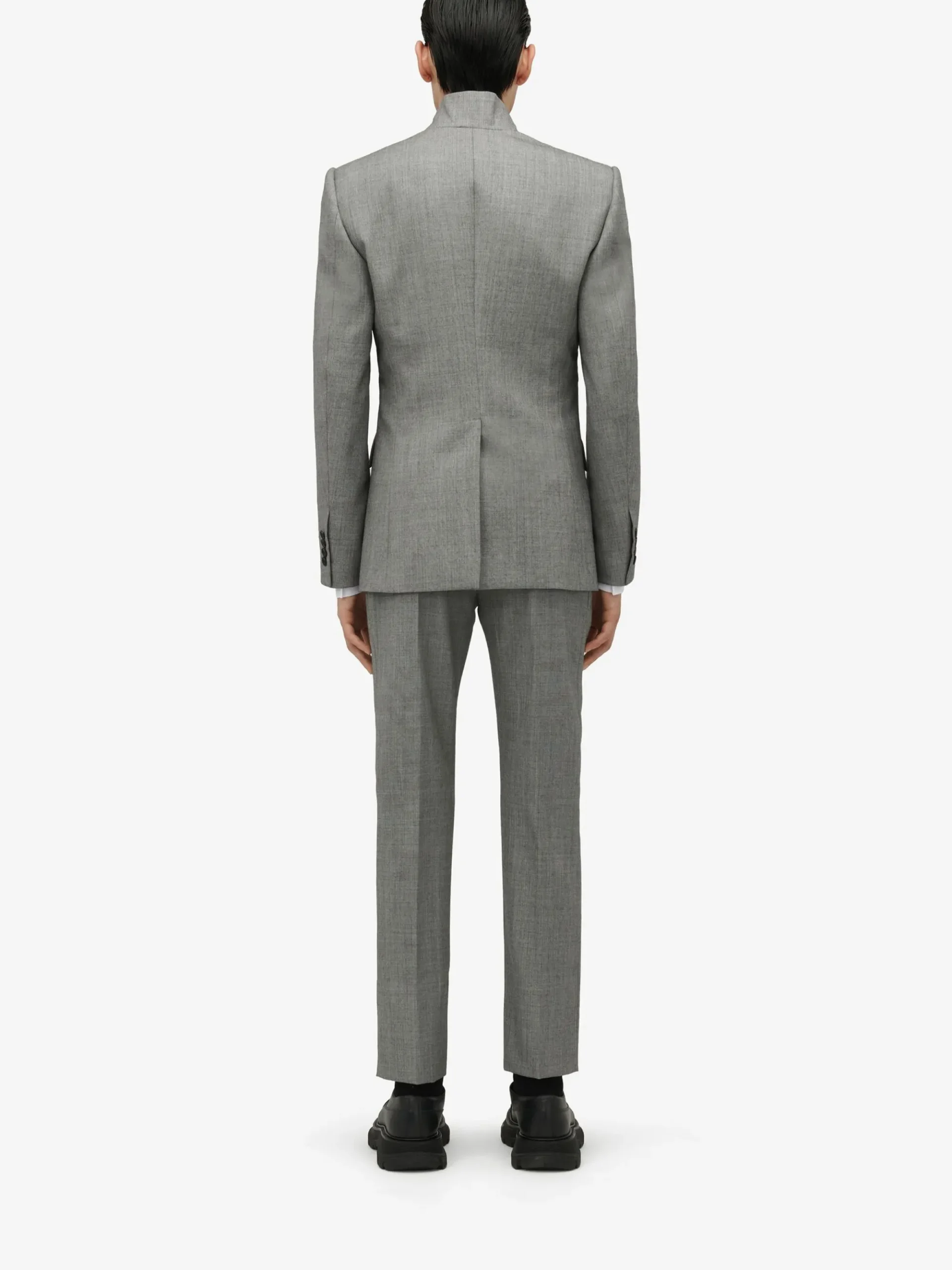 Men's Twisted Lapel Single-breasted Jacket in >Alexander McQueen Best