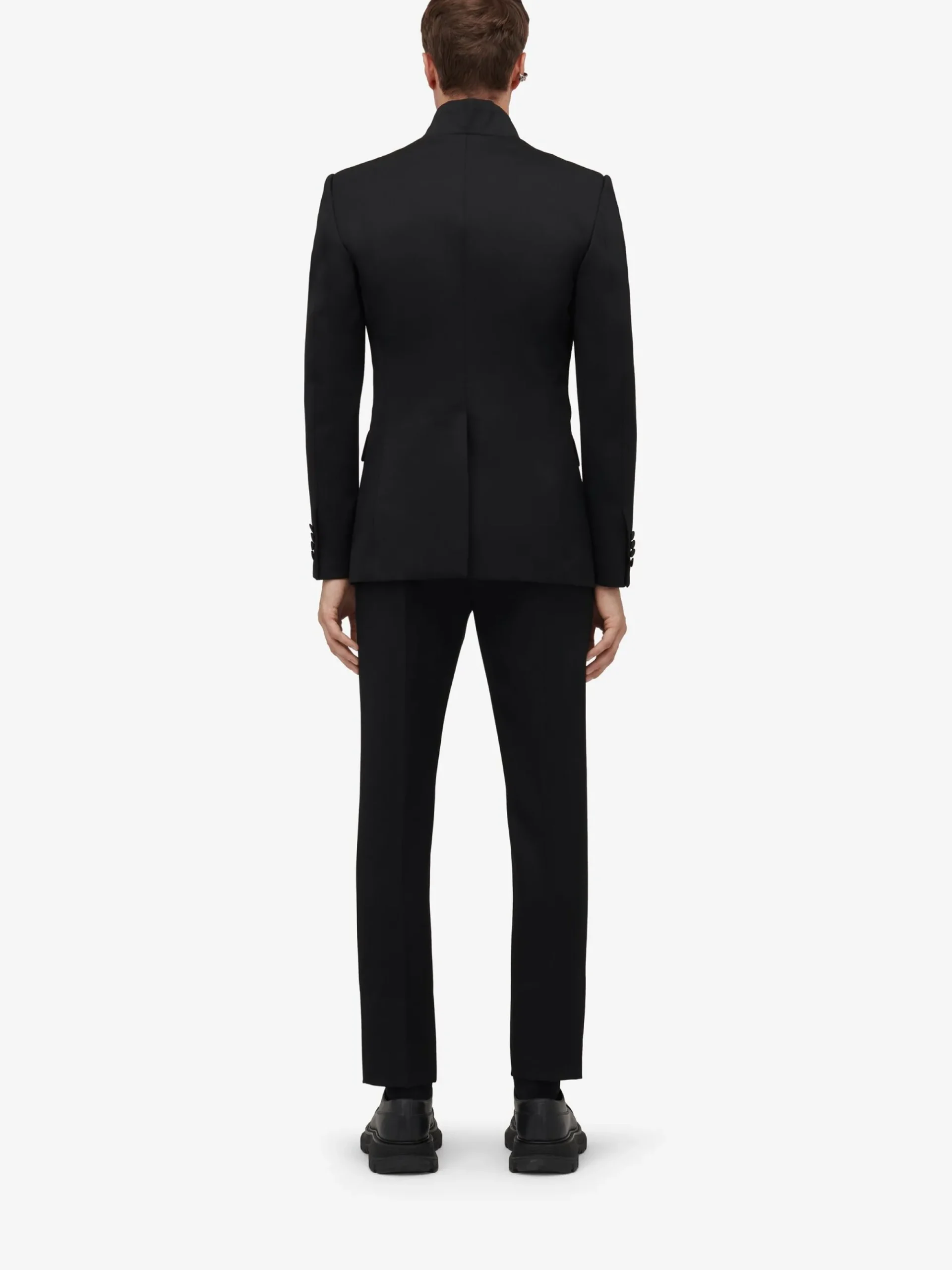 Men's Twisted Lapel Tuxedo Jacket in >Alexander McQueen Store