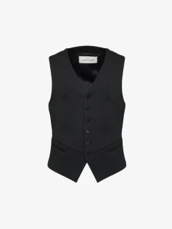 Men's Twisted Seam Waistcoat in >Alexander McQueen Online