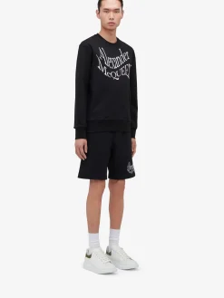 Men's Warped Logo Shorts in ><noscript><img width=