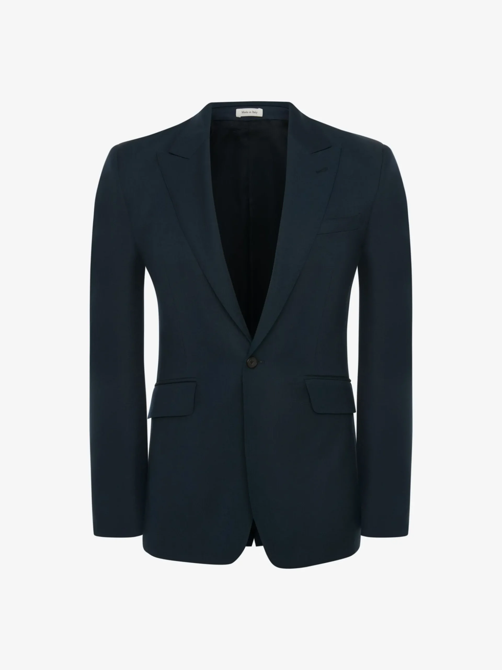 Men's Wool Mohair Single-breasted Jacket in >Alexander McQueen Cheap