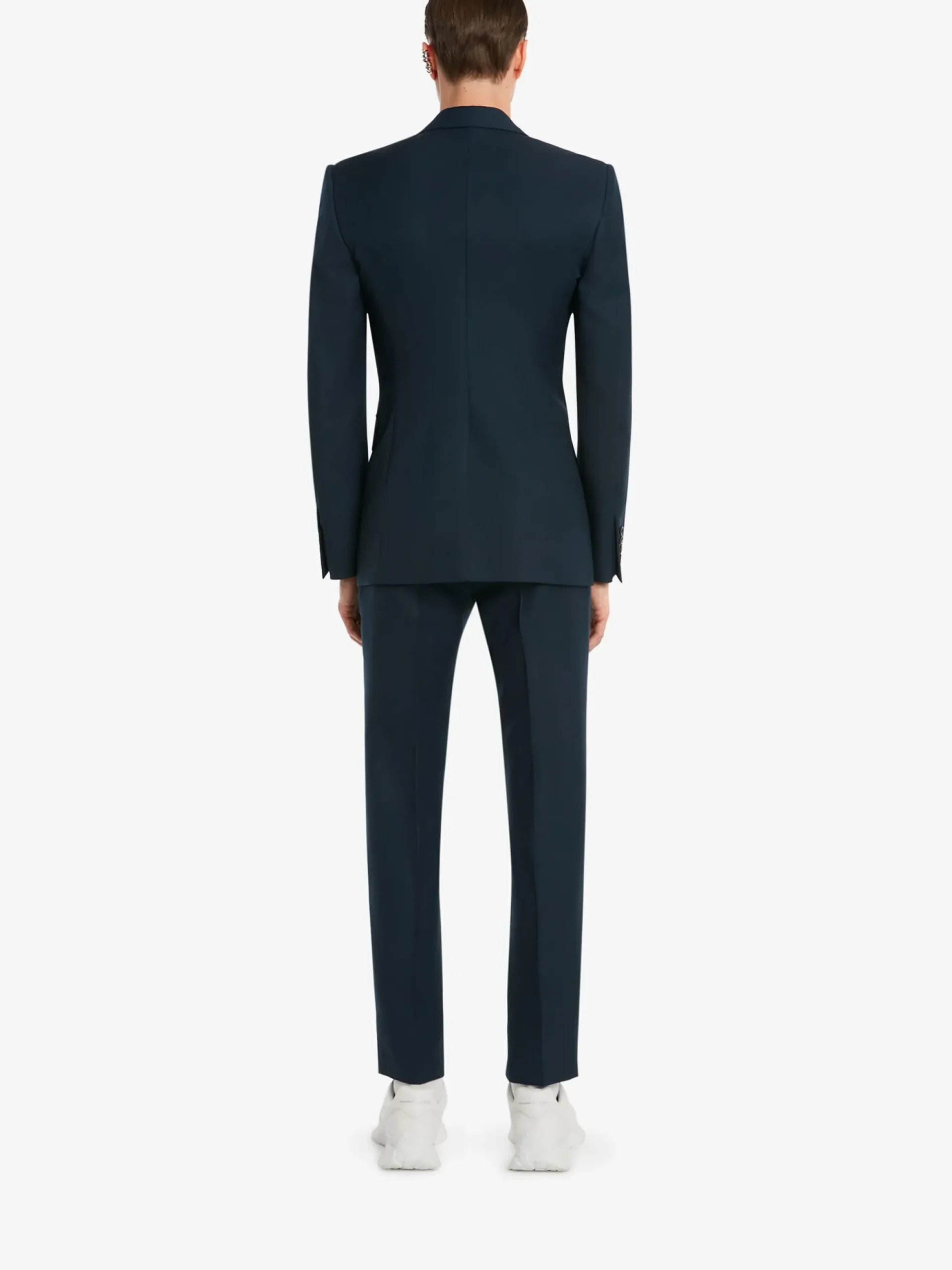 Men's Wool Mohair Single-breasted Jacket in >Alexander McQueen Cheap