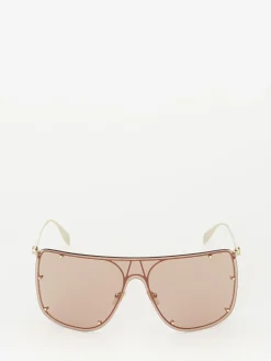 Skull Mask Sunglasses in >Alexander McQueen New