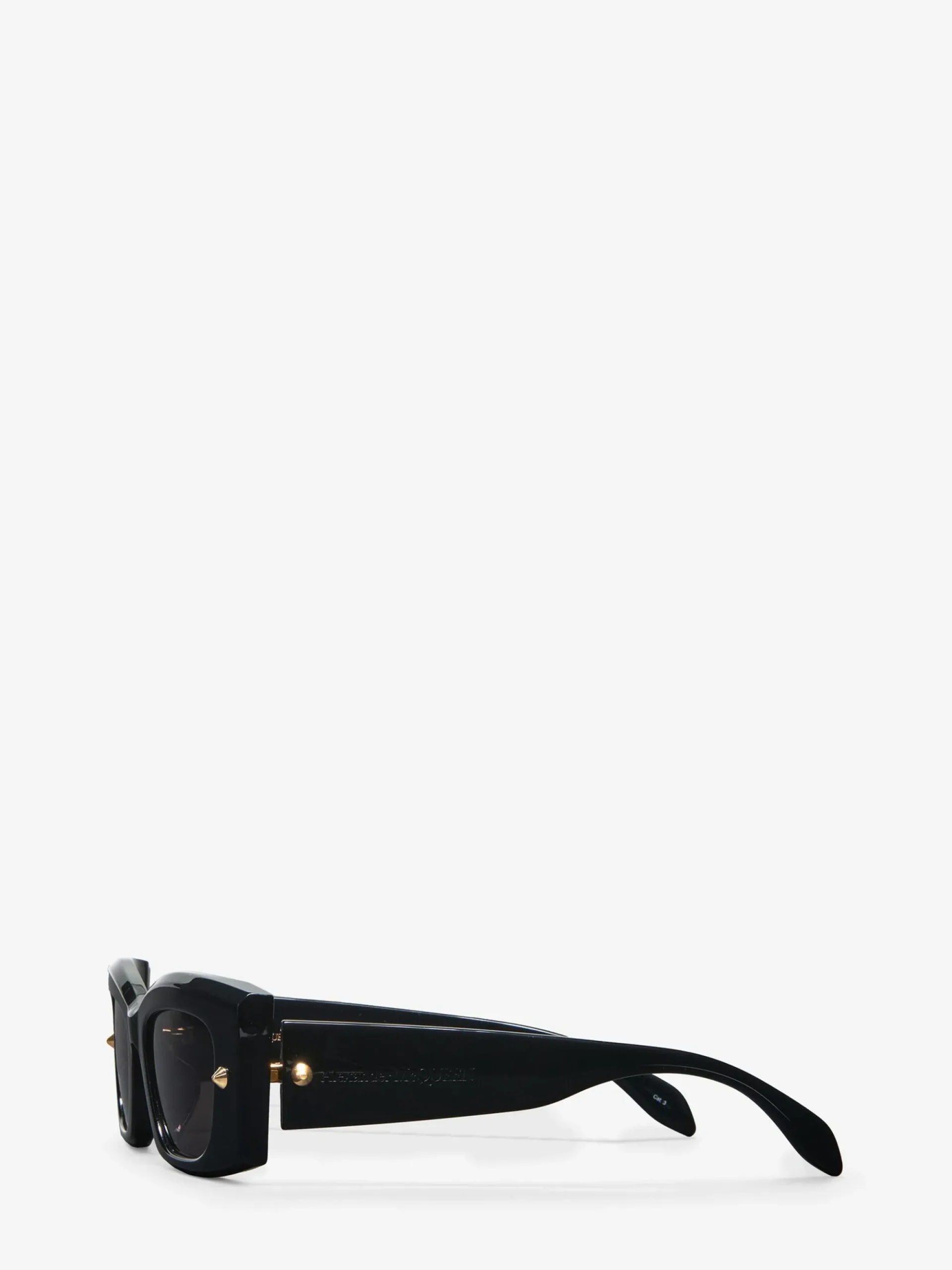 Spike Studs Rectangular Sunglasses in >Alexander McQueen Discount