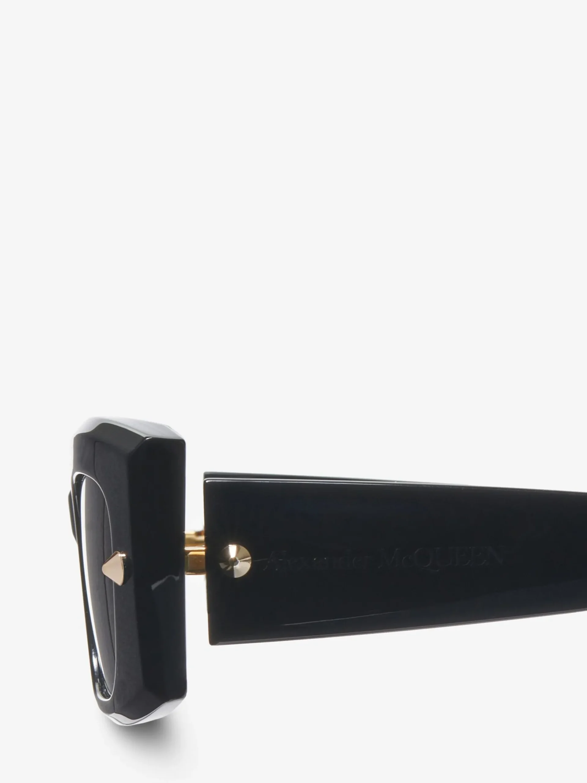 Spike Studs Rectangular Sunglasses in >Alexander McQueen Discount