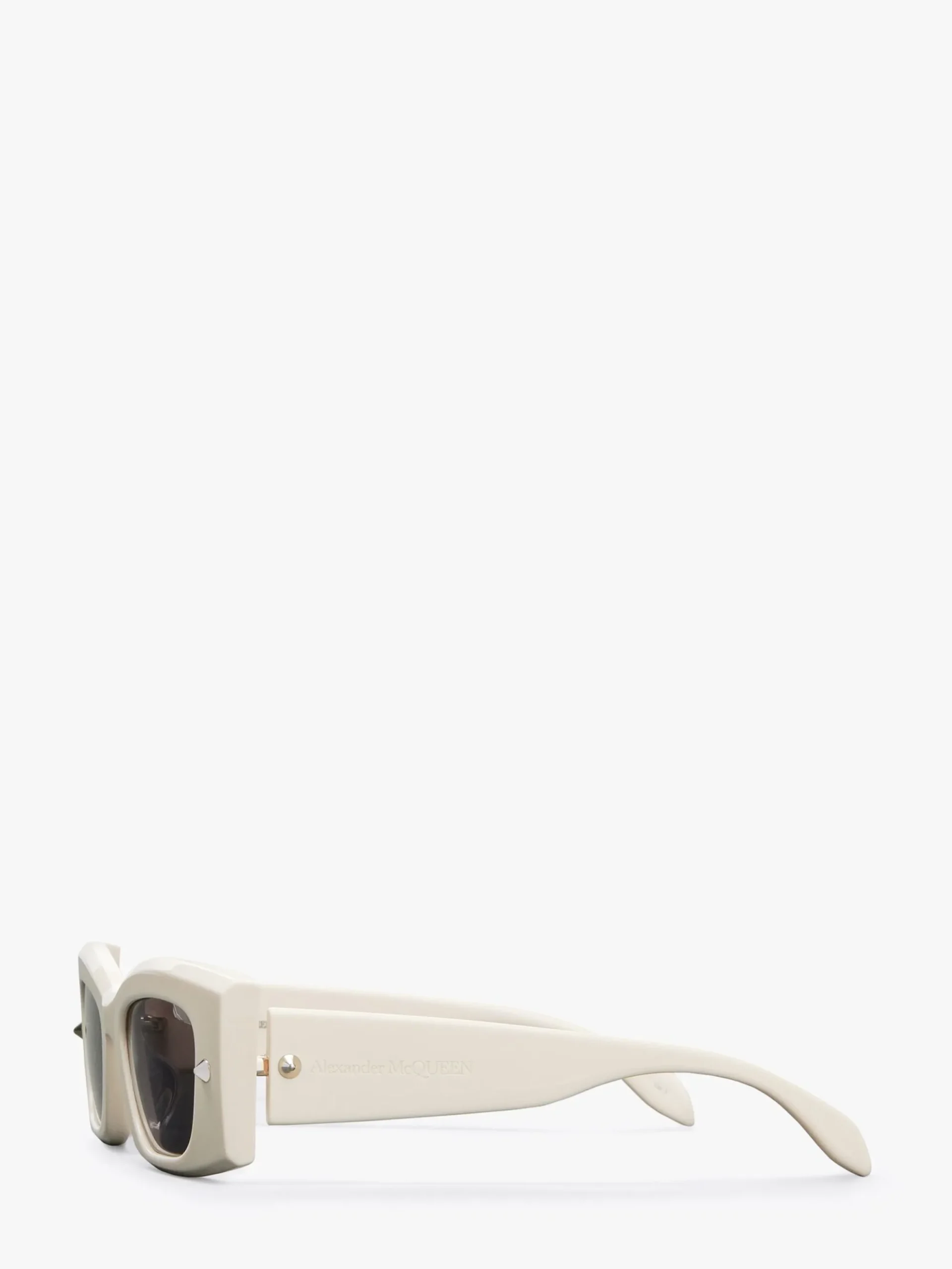 Spike Studs Rectangular Sunglasses in >Alexander McQueen Cheap