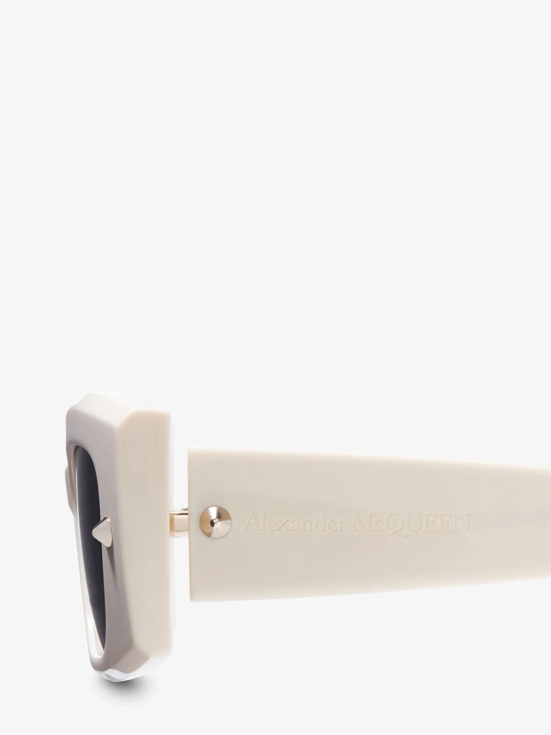 Spike Studs Rectangular Sunglasses in >Alexander McQueen Cheap