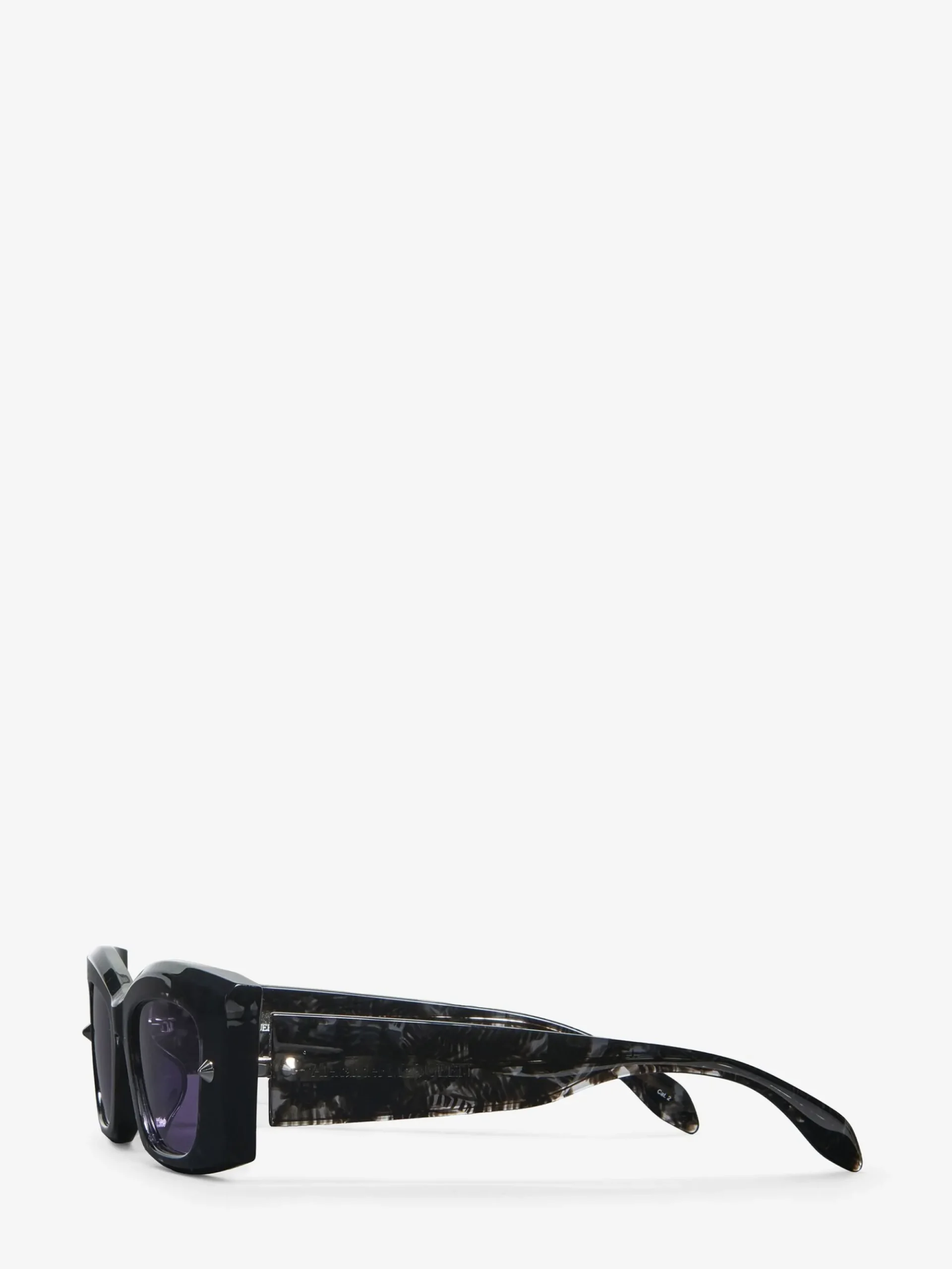 Spike Studs Rectangular Sunglasses in >Alexander McQueen Best