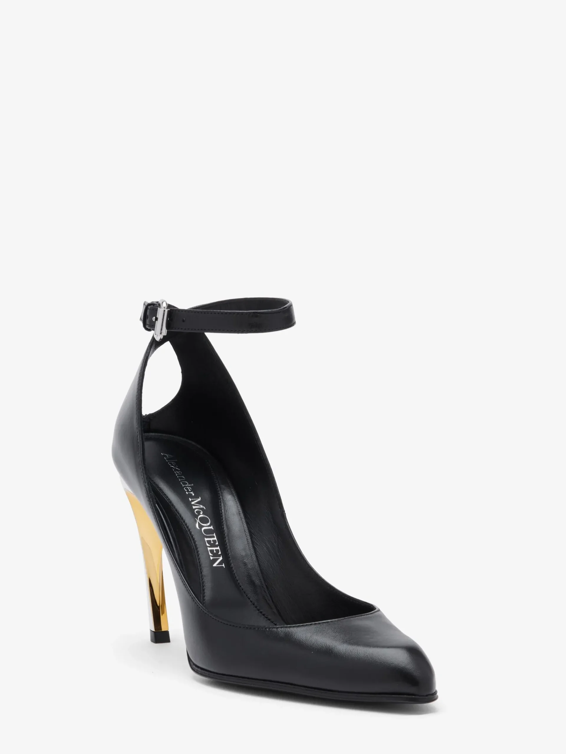 Women's Armadillo Ankle Strap Pump in >Alexander McQueen Fashion