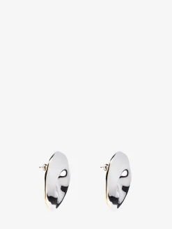 Women's Beam Small Earrings in >Alexander McQueen Cheap