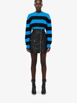 Women's Biker Mini Skirt in >Alexander McQueen Cheap