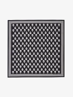 Women's Biker Skull Scarf in >Alexander McQueen Clearance