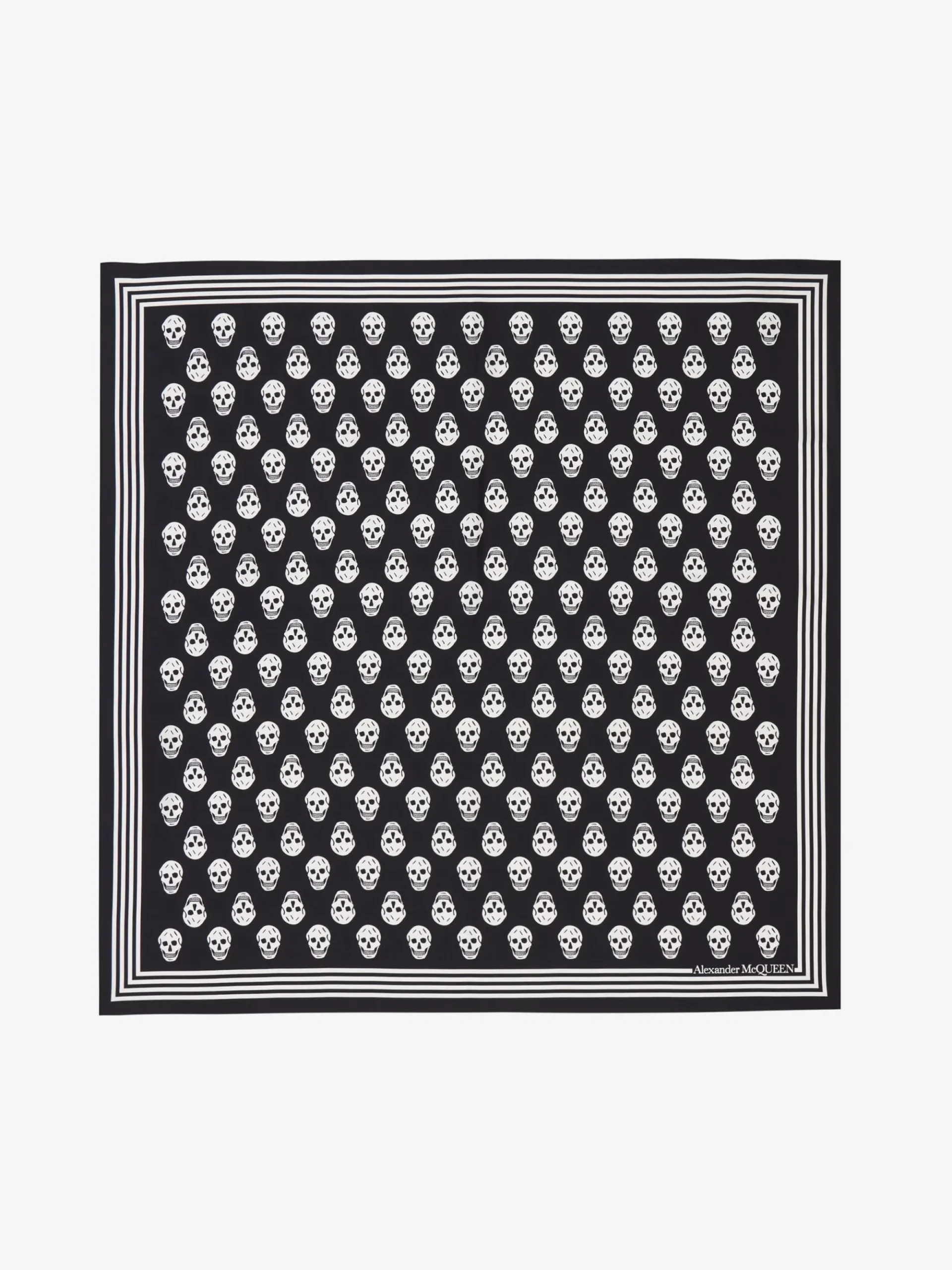 Women's Biker Skull Scarf in >Alexander McQueen Clearance