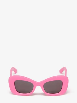 Women's Bold Cat-eye Sunglasses in >Alexander McQueen Store
