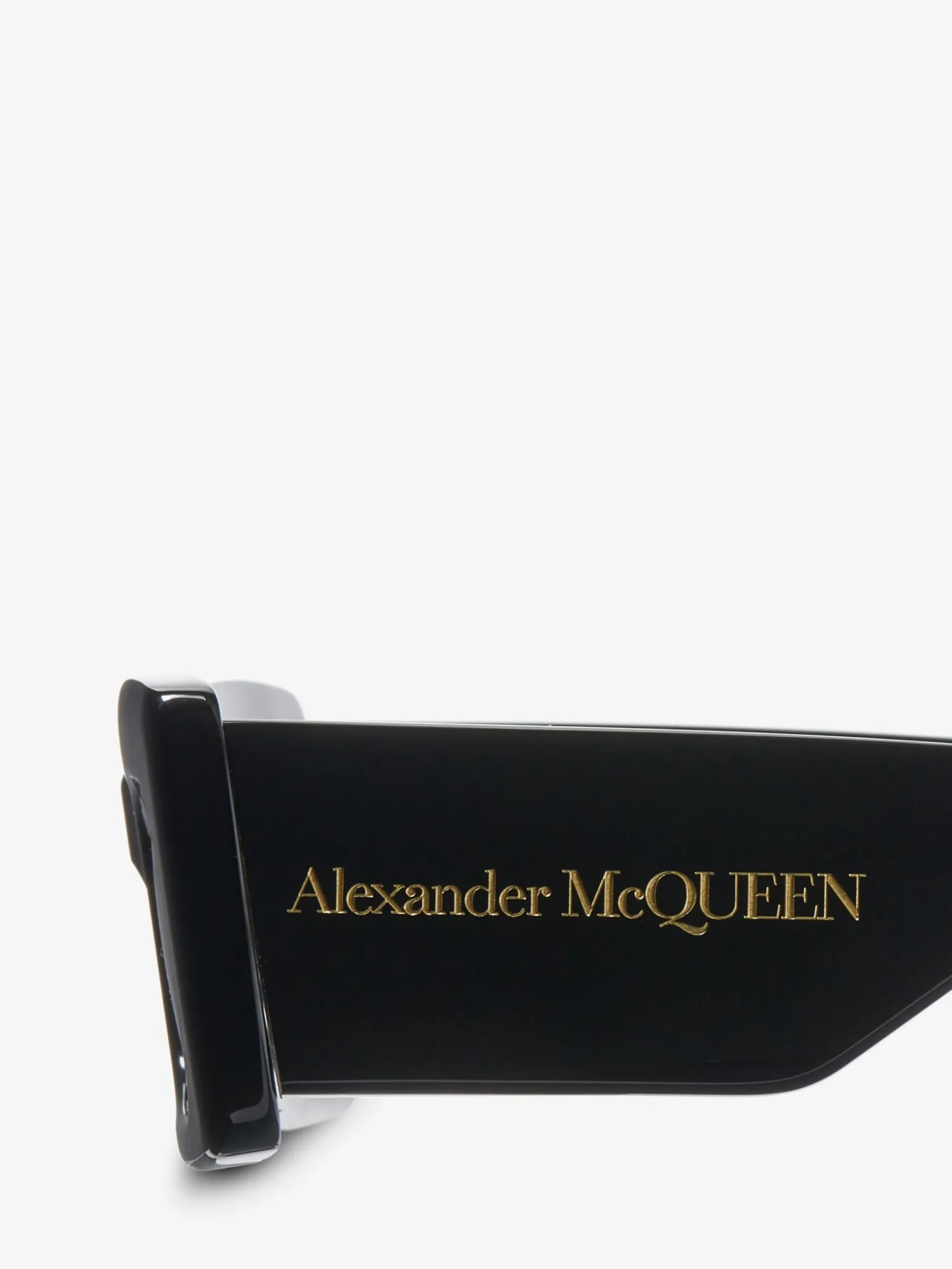 Women's Bold Rectangular Sunglasses in >Alexander McQueen Online