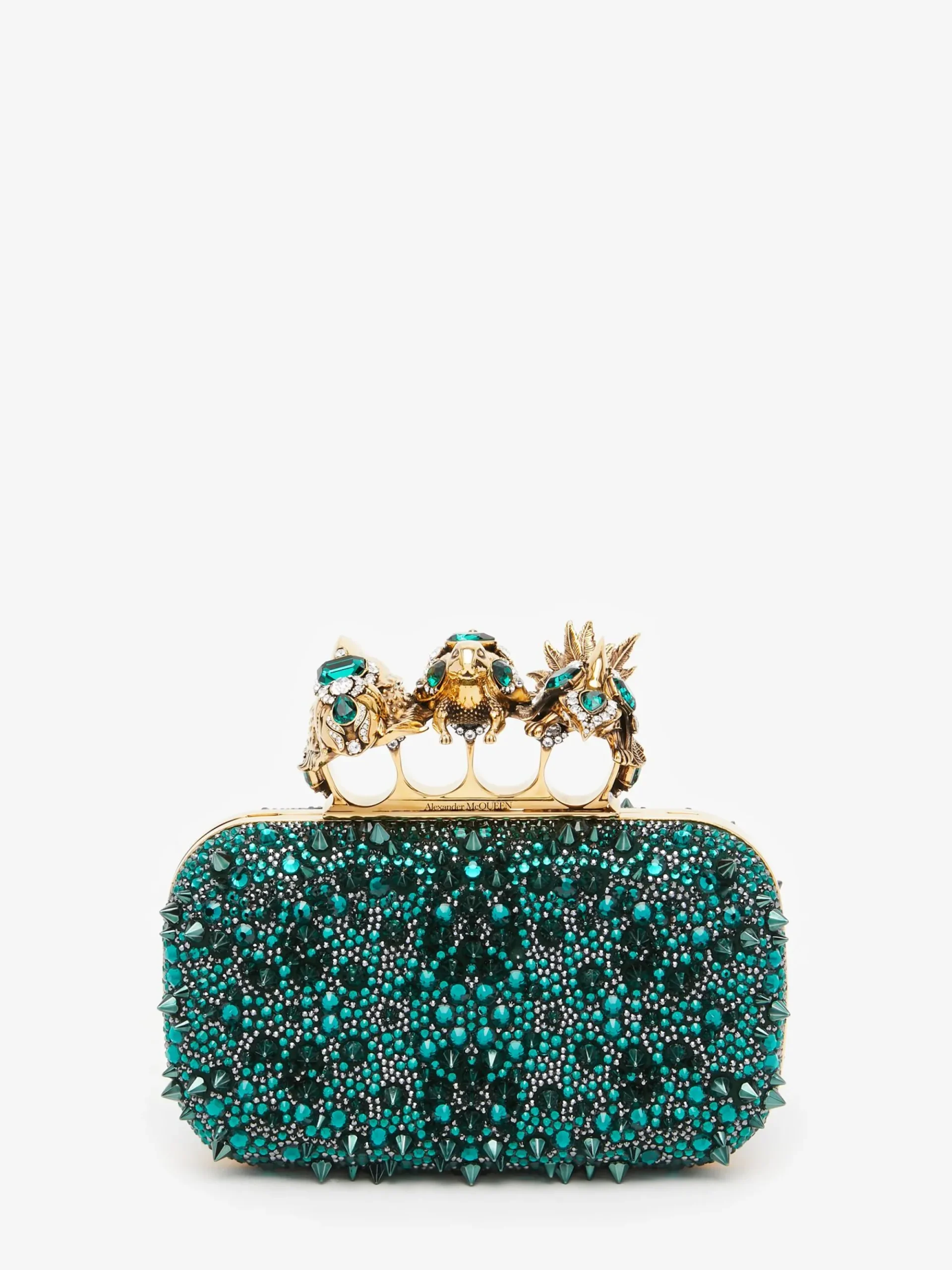 Women's Bosch Knuckle Clutch in >Alexander McQueen New