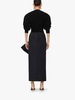 Women's Bow Detail Slim Skirt in ><noscript><img width=