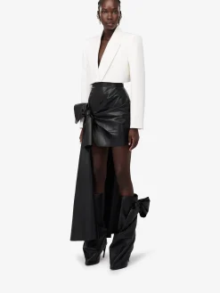 Women's Boxy Cropped Jacket in ><noscript><img width=