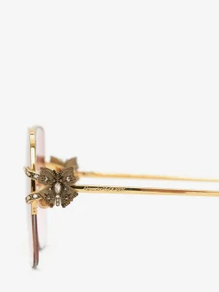 Women's Butterfly Jewelled Square Sunglasses in ><noscript><img width=