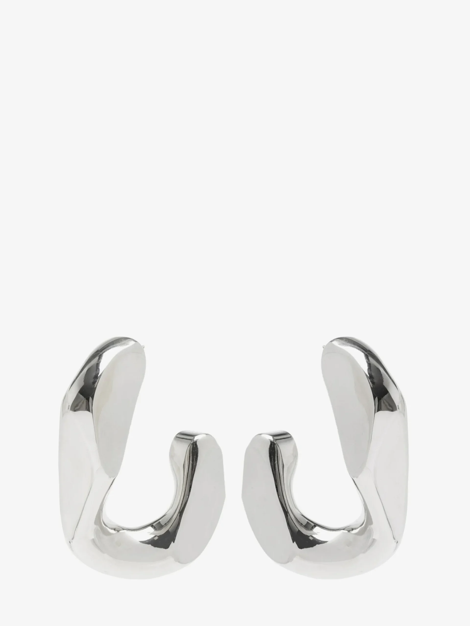 Women's Chain Hoop Earrings in >Alexander McQueen Best Sale
