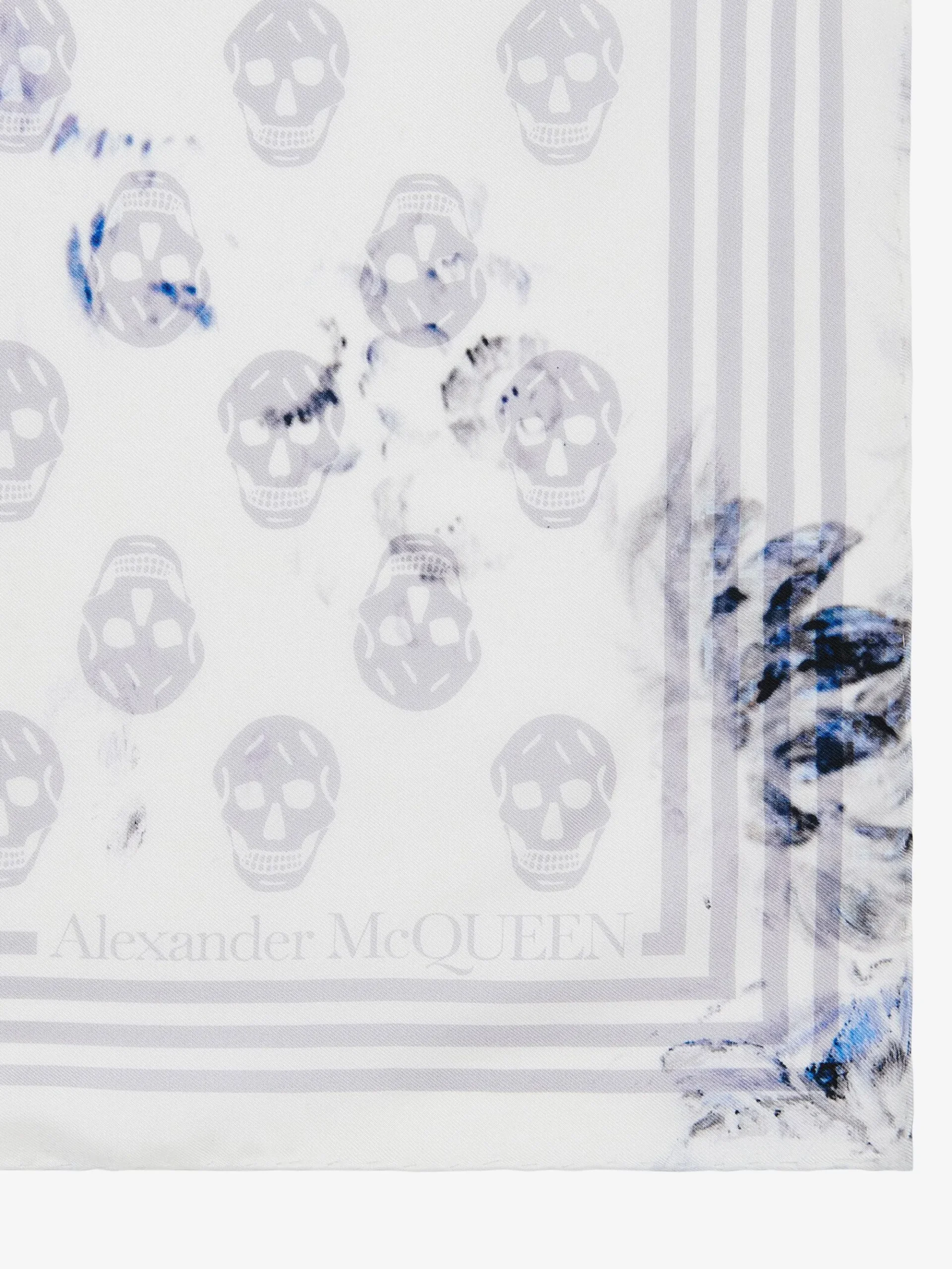 Women's Chiaroscuro Biker Foulard in >Alexander McQueen Flash Sale