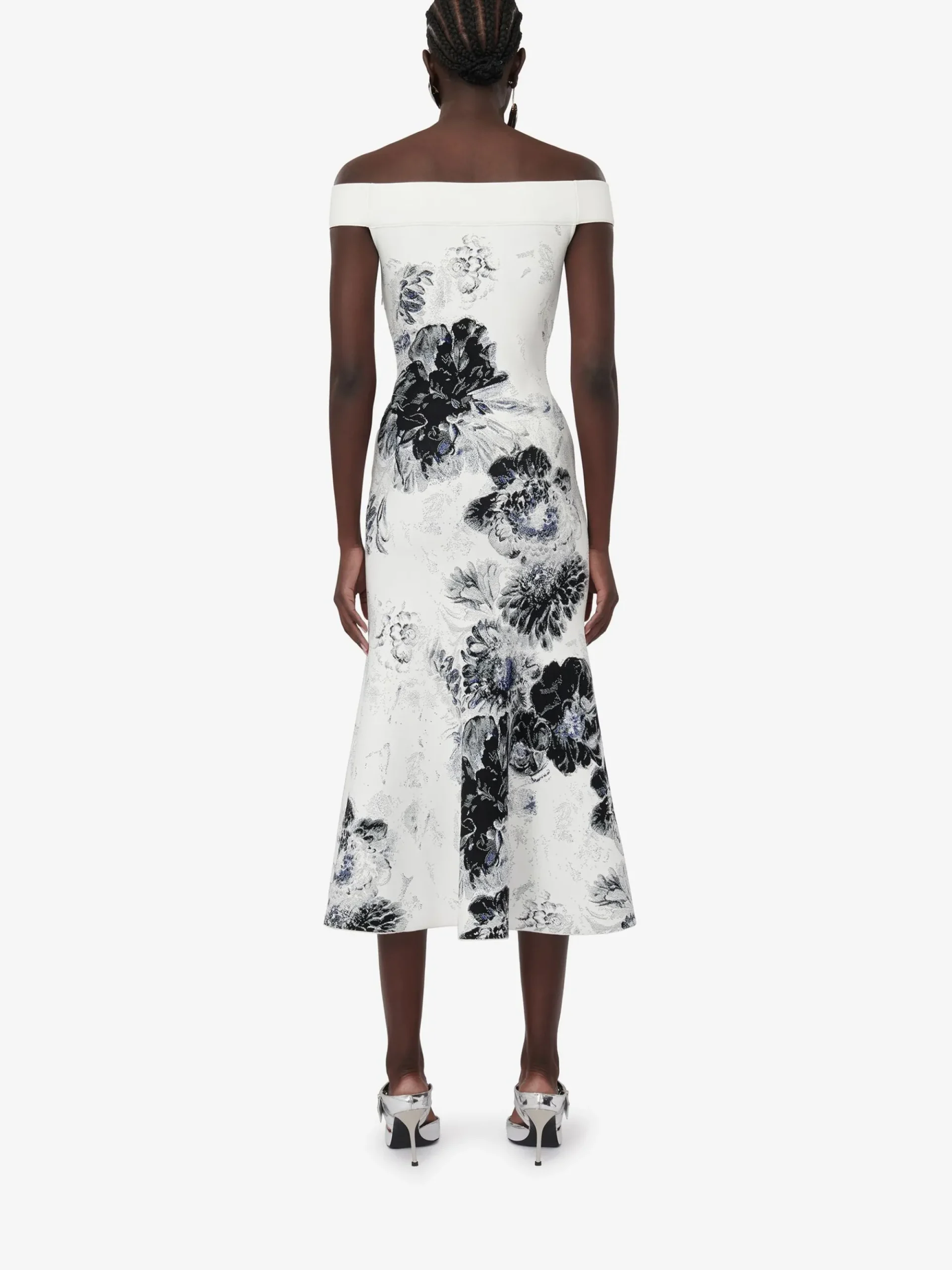 Women's Chiaroscuro Jacquard Dress in >Alexander McQueen Clearance