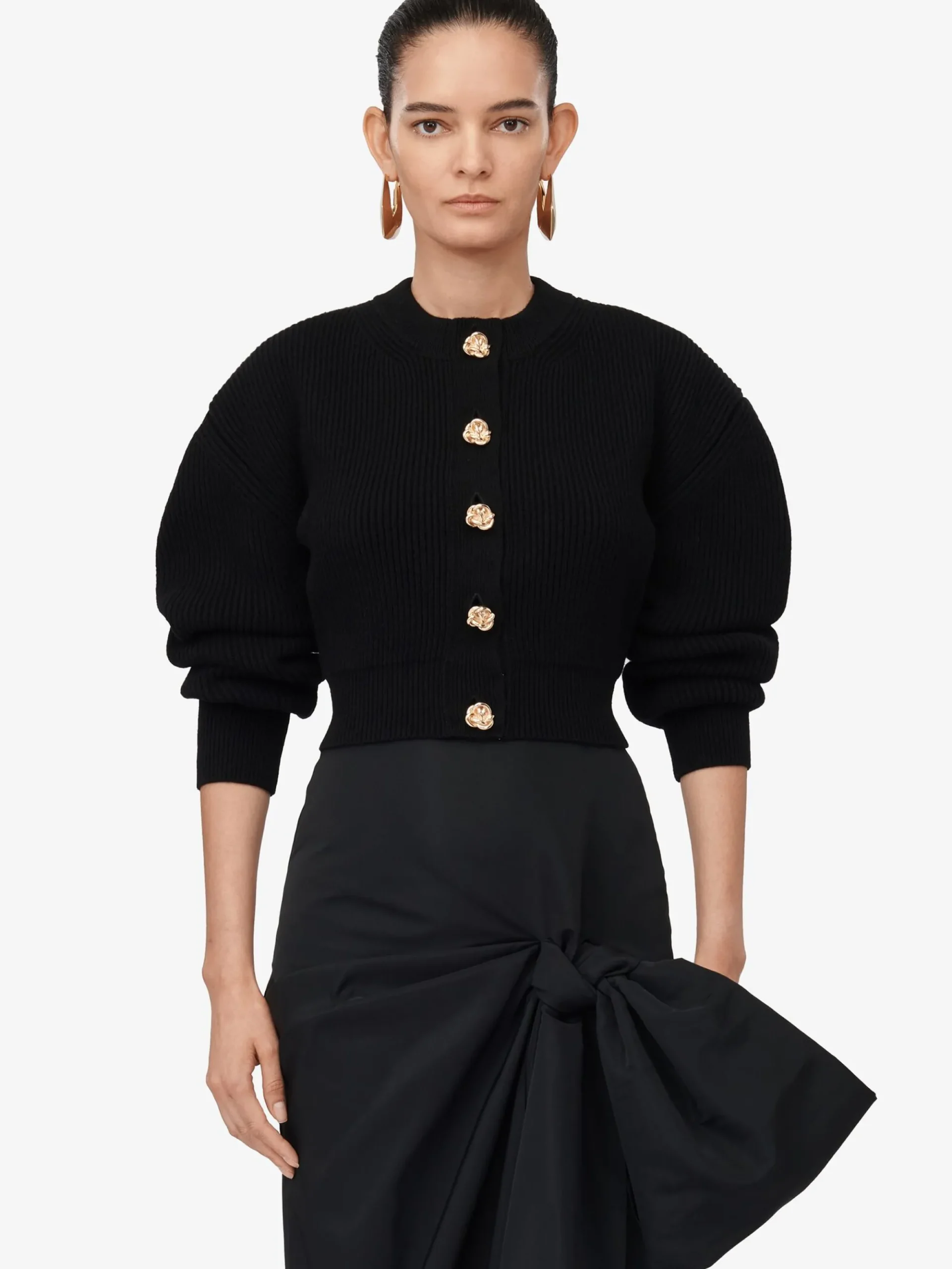 Women's Cocoon Sleeve Cardigan in >Alexander McQueen Store