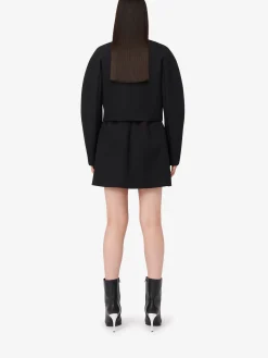 Women's Cocoon Sleeve Military Jacket in ><noscript><img width=